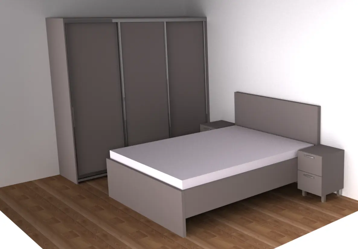 Proiecte 3D — Dormitoare — randare 4