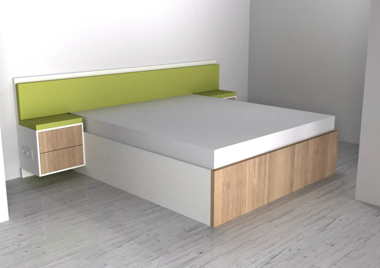 Proiecte 3D — Dormitoare — randare 8