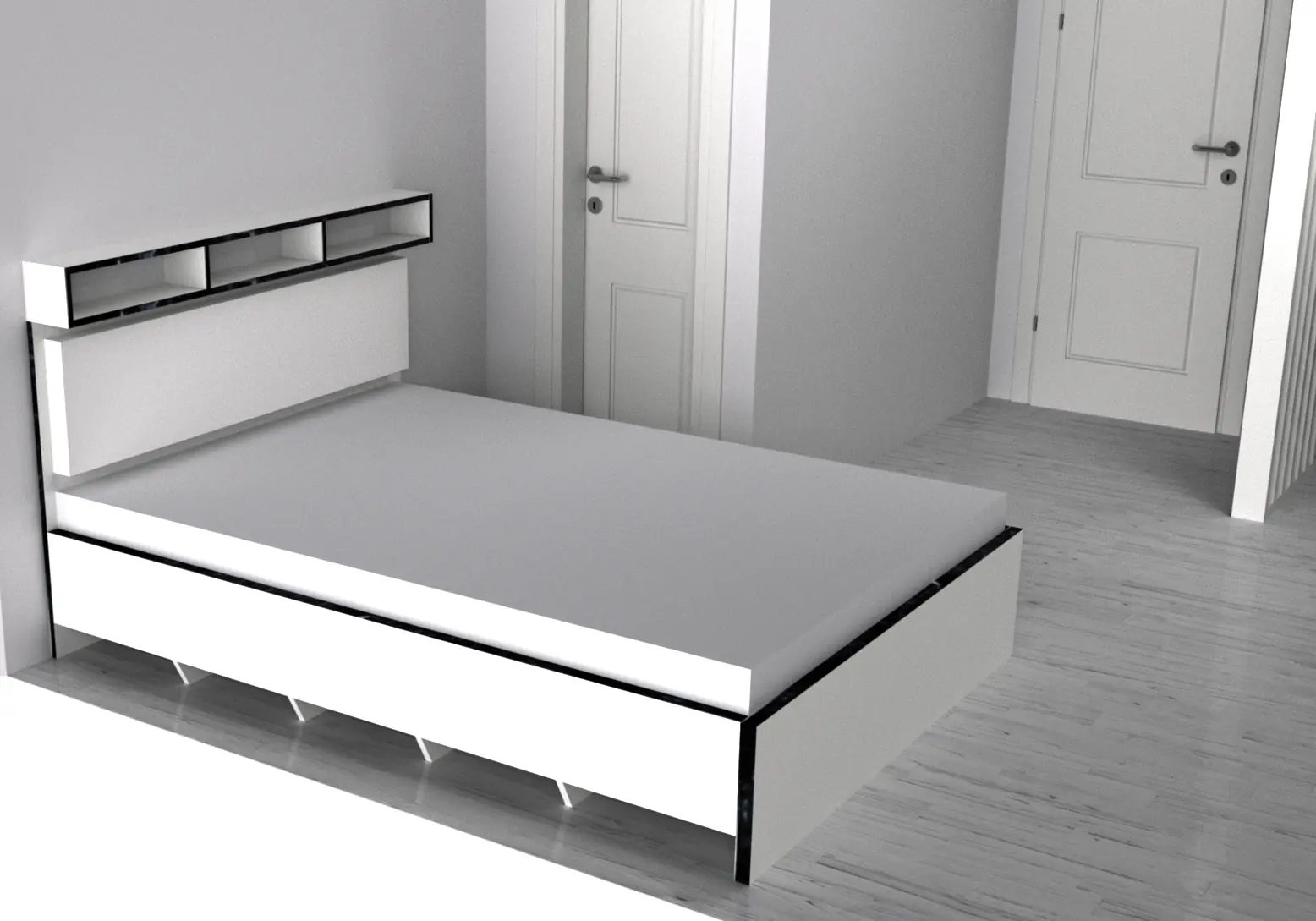 Proiecte 3D — Dormitoare — randare 9