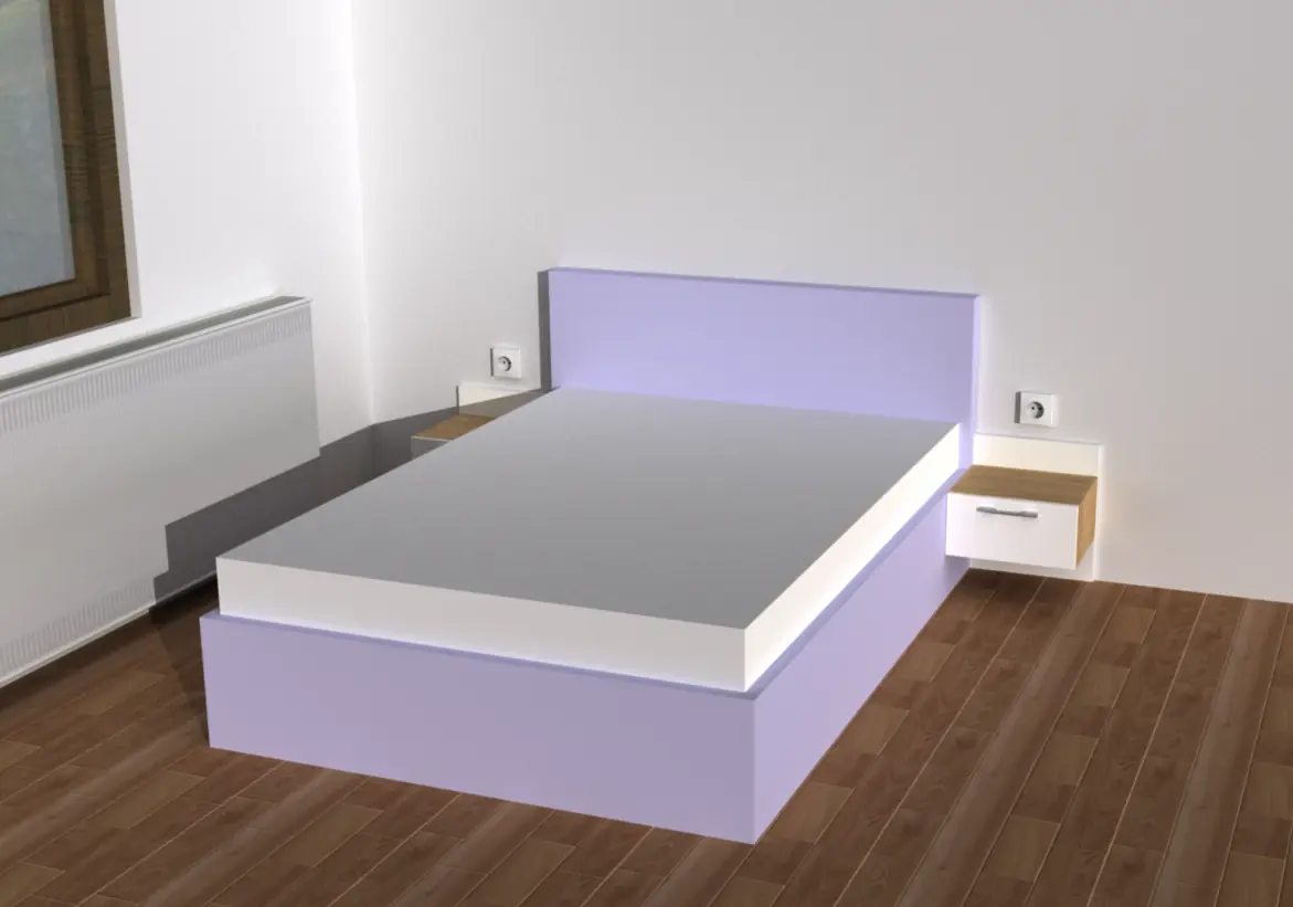 Proiecte 3D — Dormitoare — randare 11