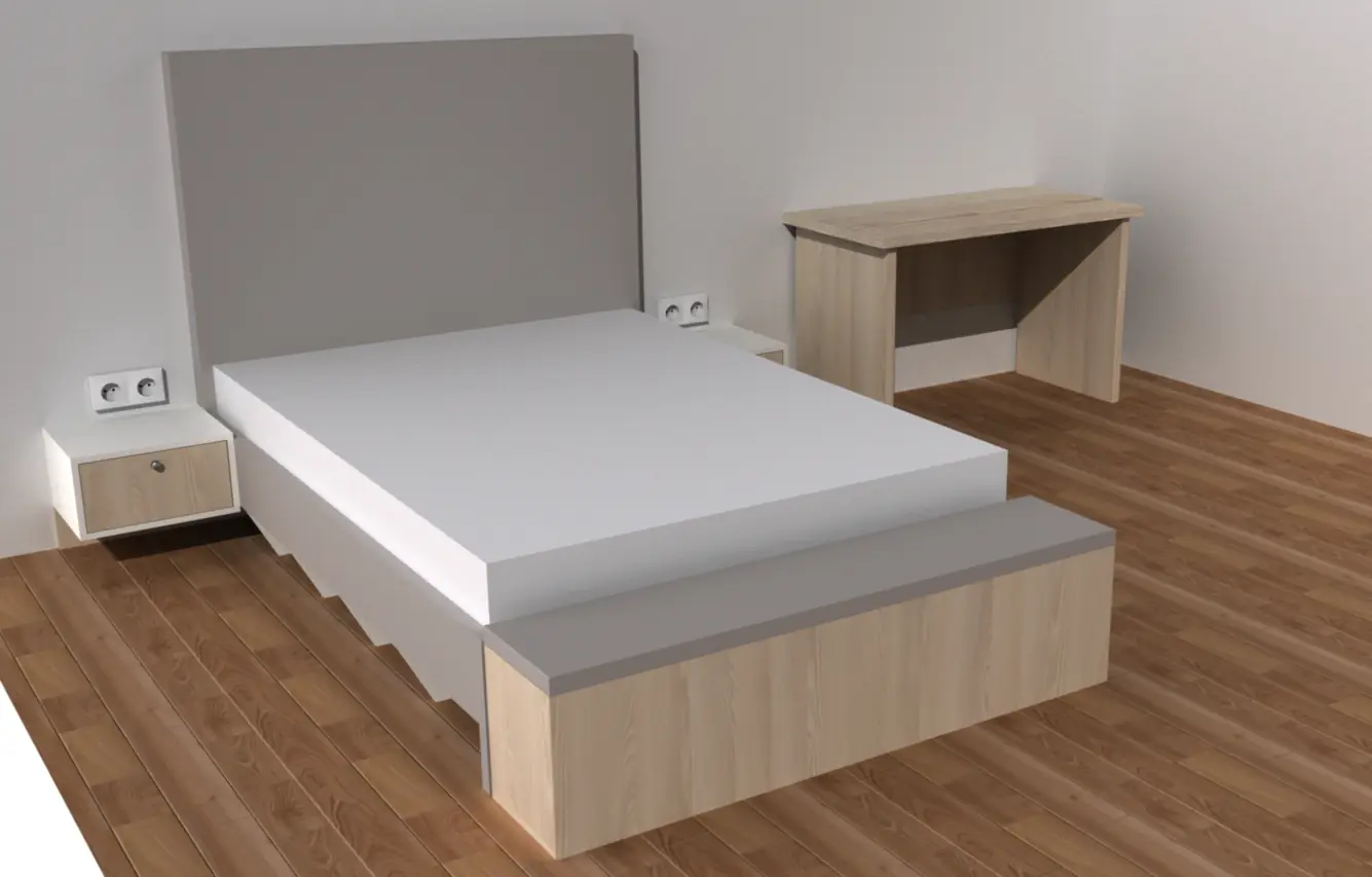 Proiecte 3D — Dormitoare — randare 12