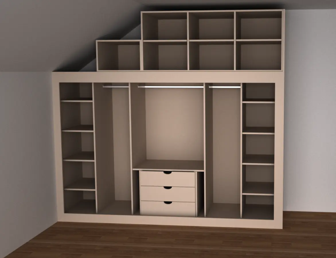 Proiecte 3D — Dressinguri — randare 18