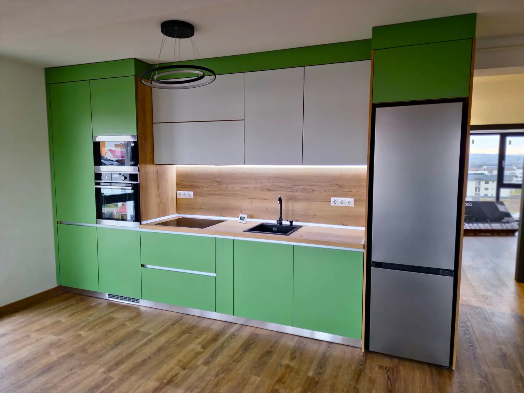Bucătărie 8, front MDF mat înfoliat