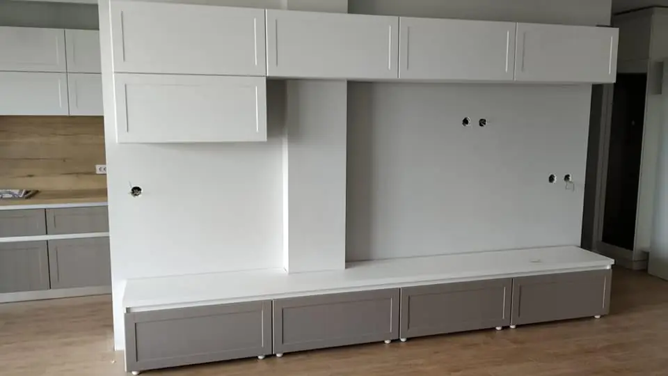 Living 15, front MDF mat