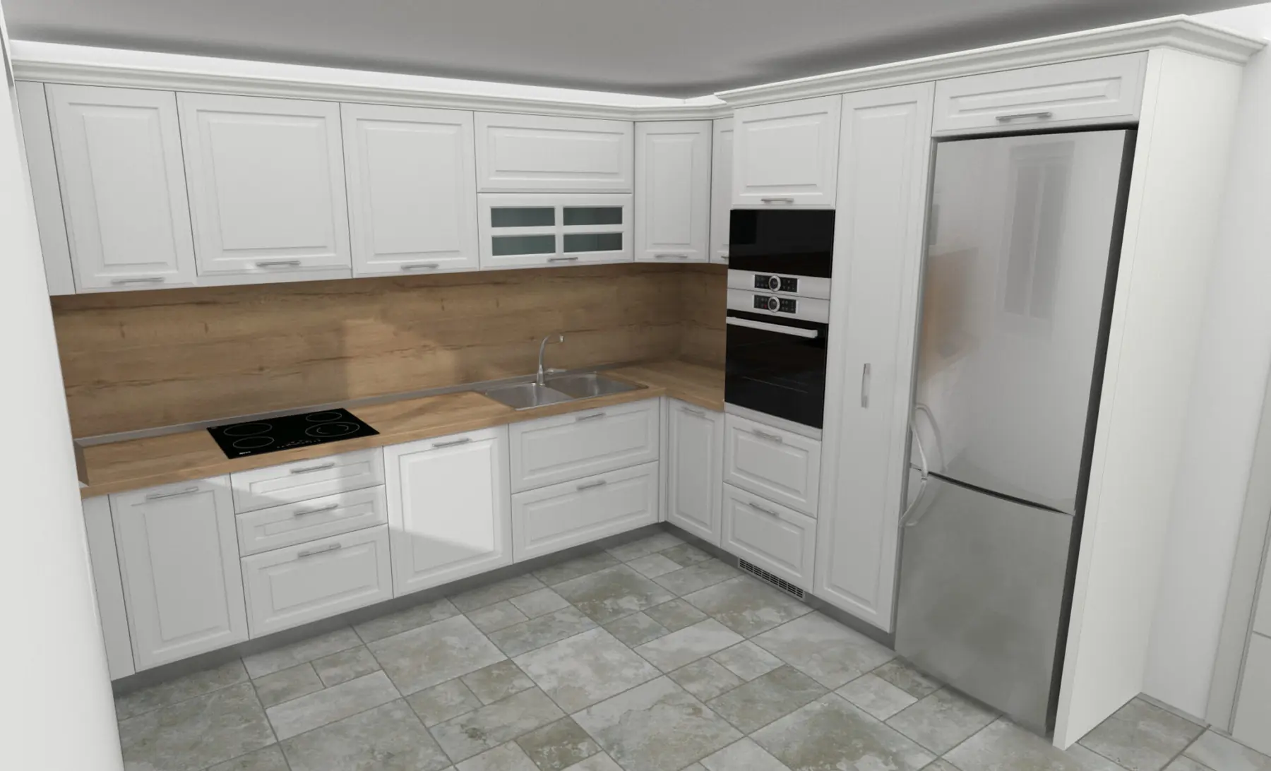 Proiecte 3D — Bucătării — randare 1