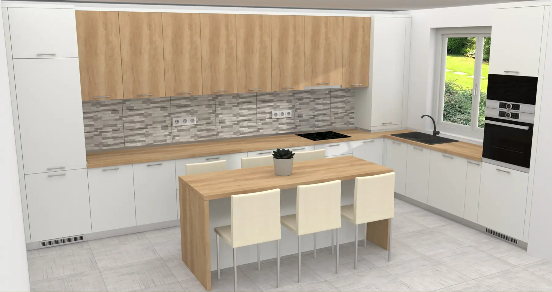 Proiecte 3D — Bucătării — randare 3