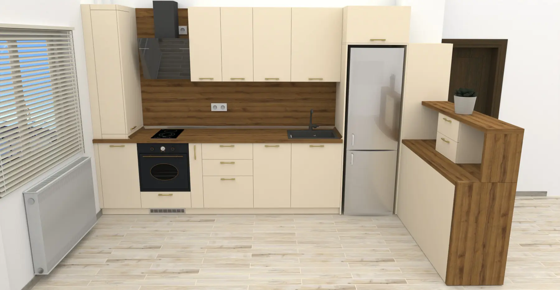 Proiecte 3D — Bucătării — randare 6