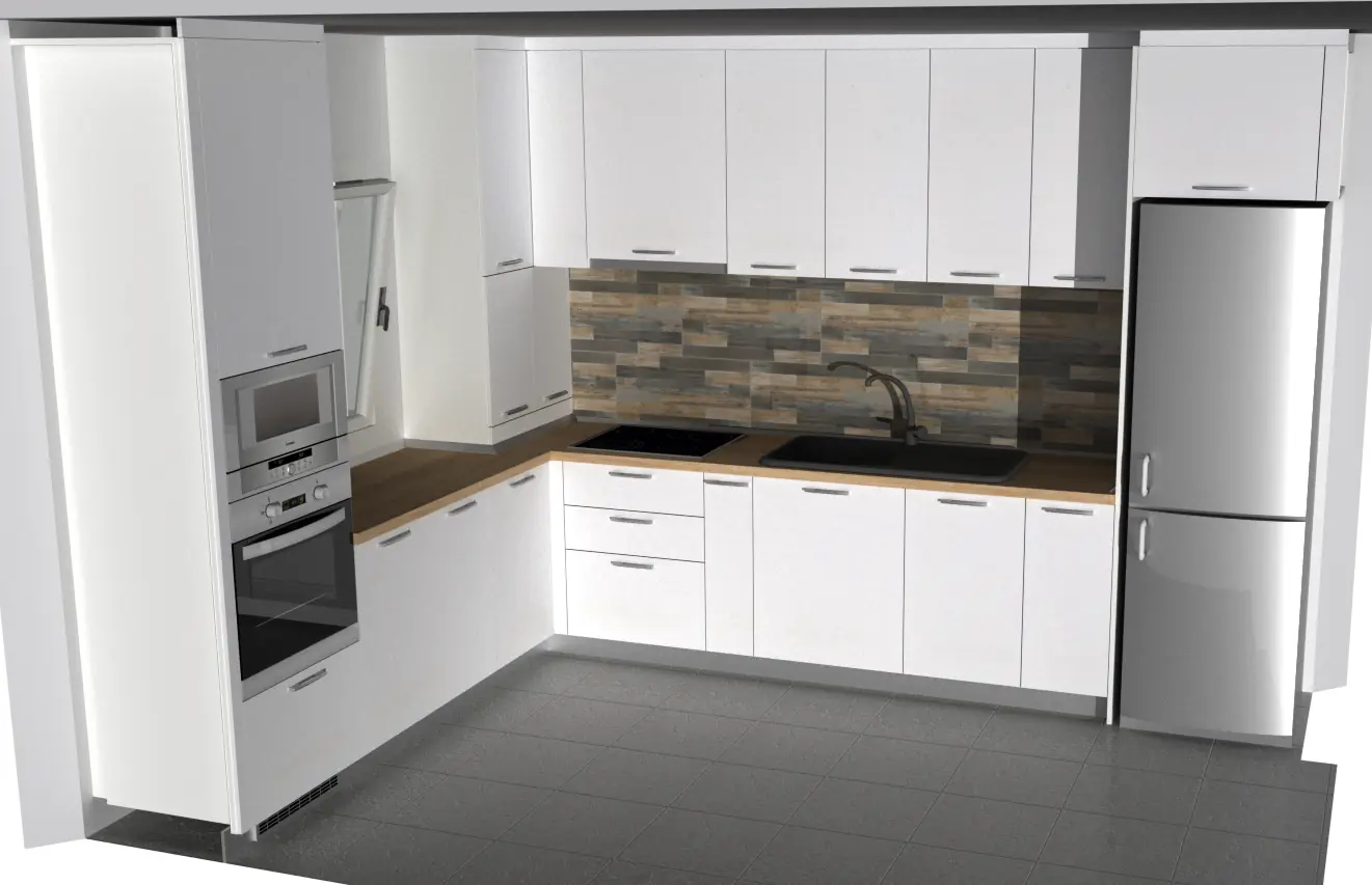 Proiecte 3D — Bucătării — randare 8