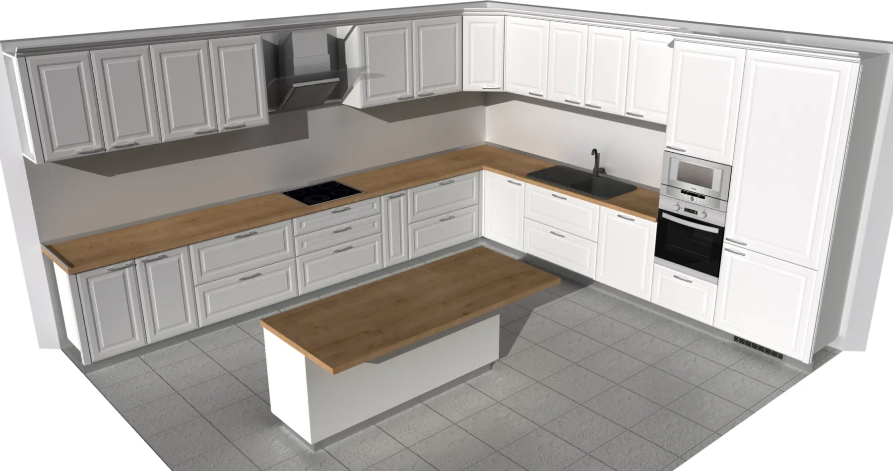 Proiecte 3D — Bucătării — randare 14