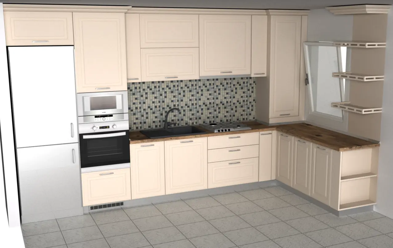 Proiecte 3D — Bucătării — randare 15