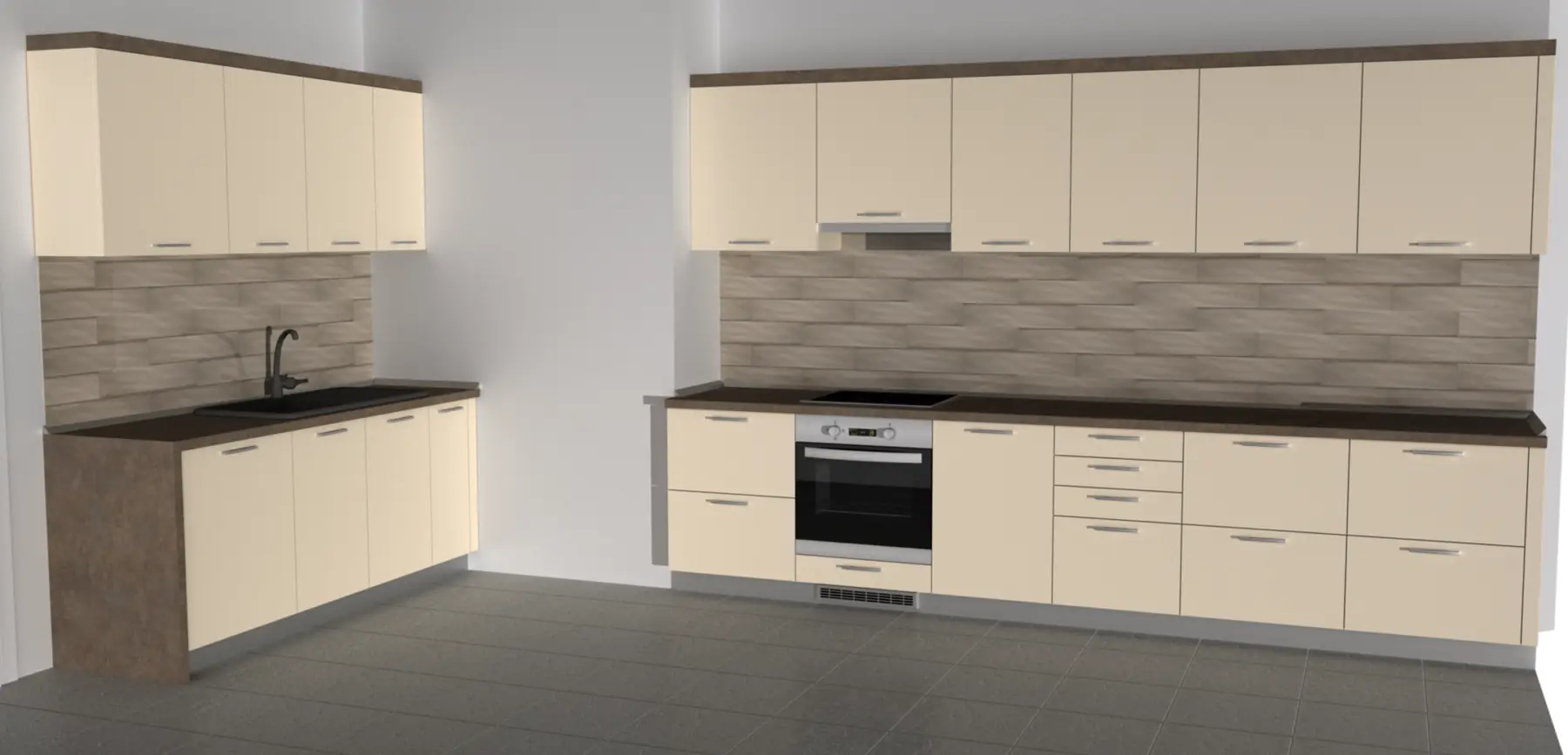 Proiecte 3D — Bucătării — randare 17