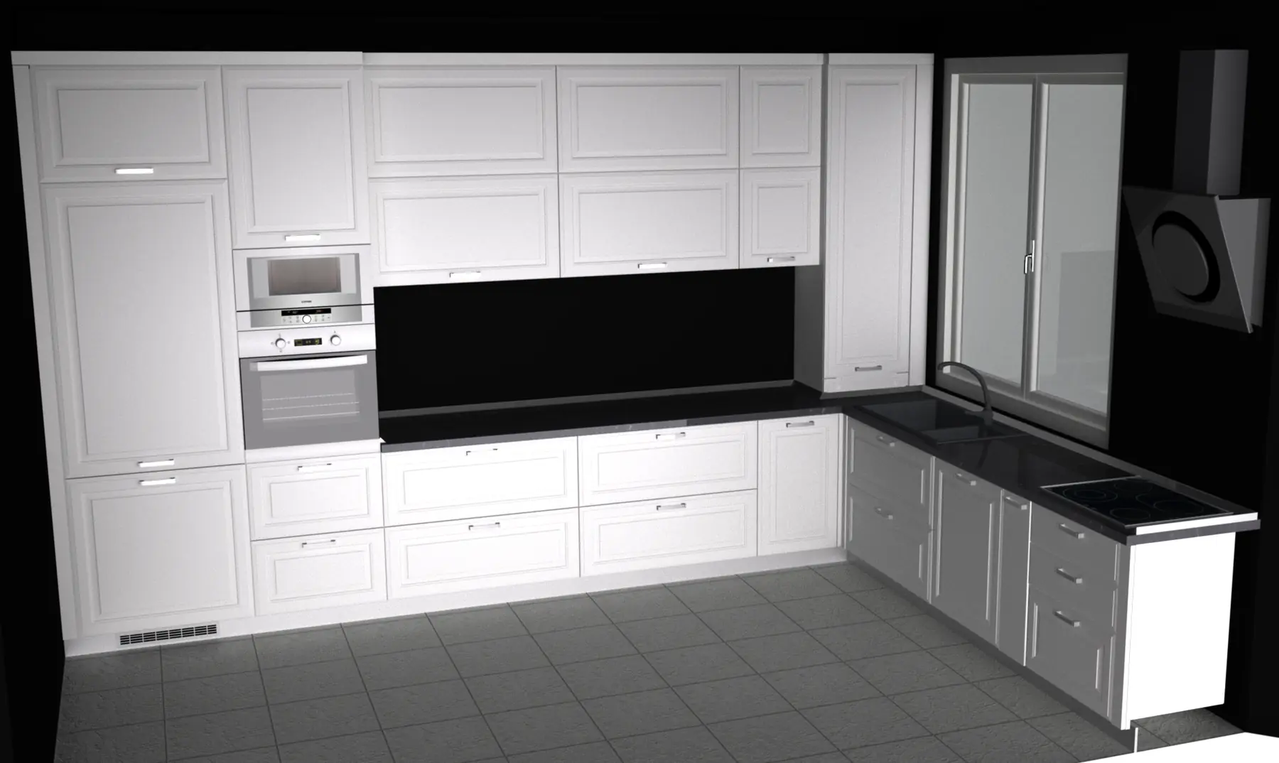 Proiecte 3D — Bucătării — randare 21