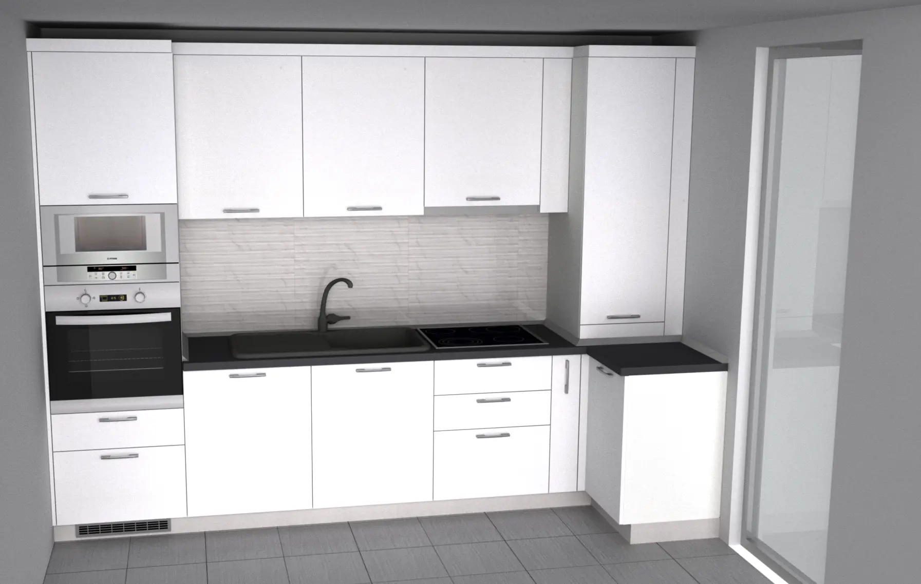 Proiecte 3D — Bucătării — randare 23