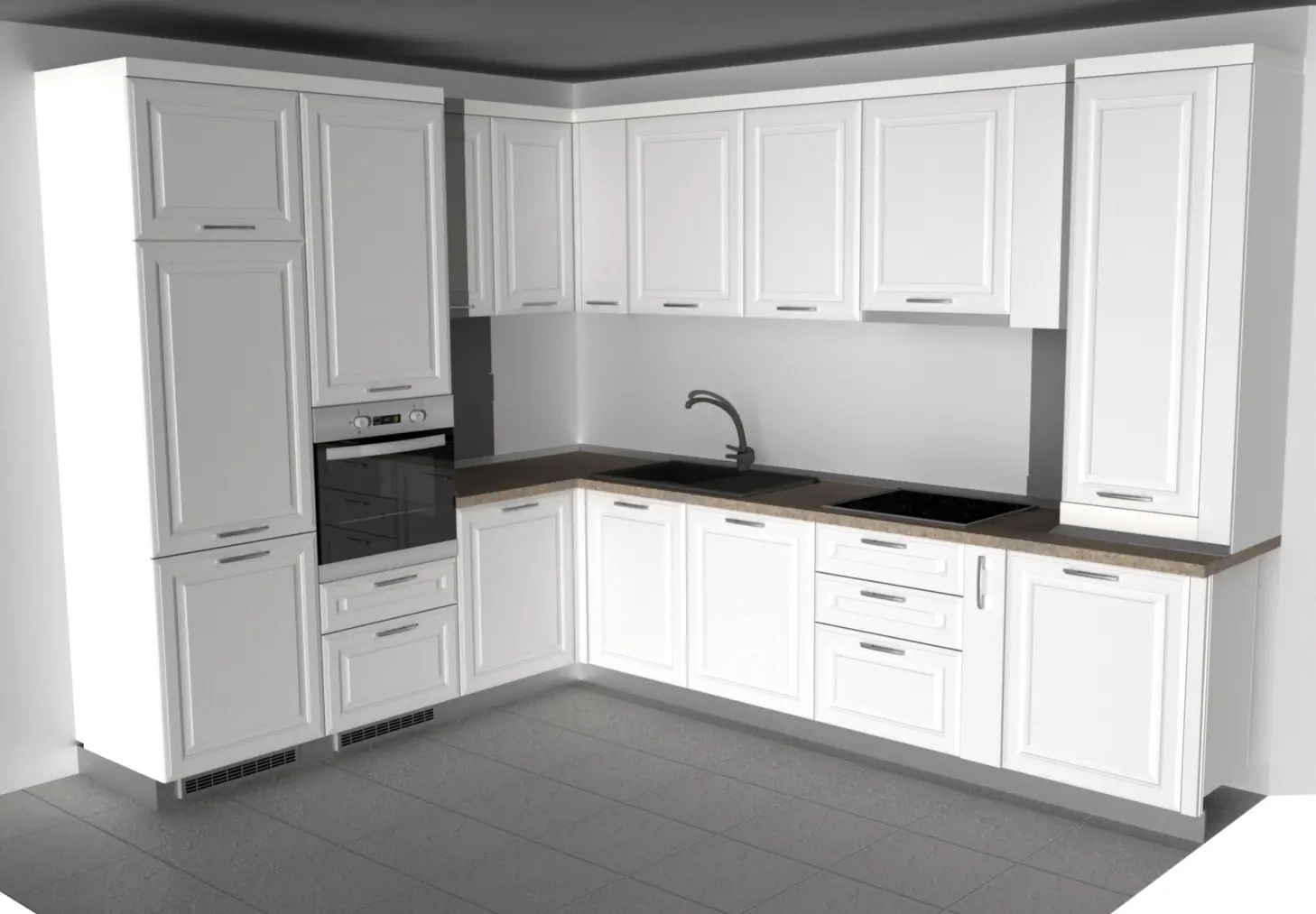 Proiecte 3D — Bucătării — randare 27