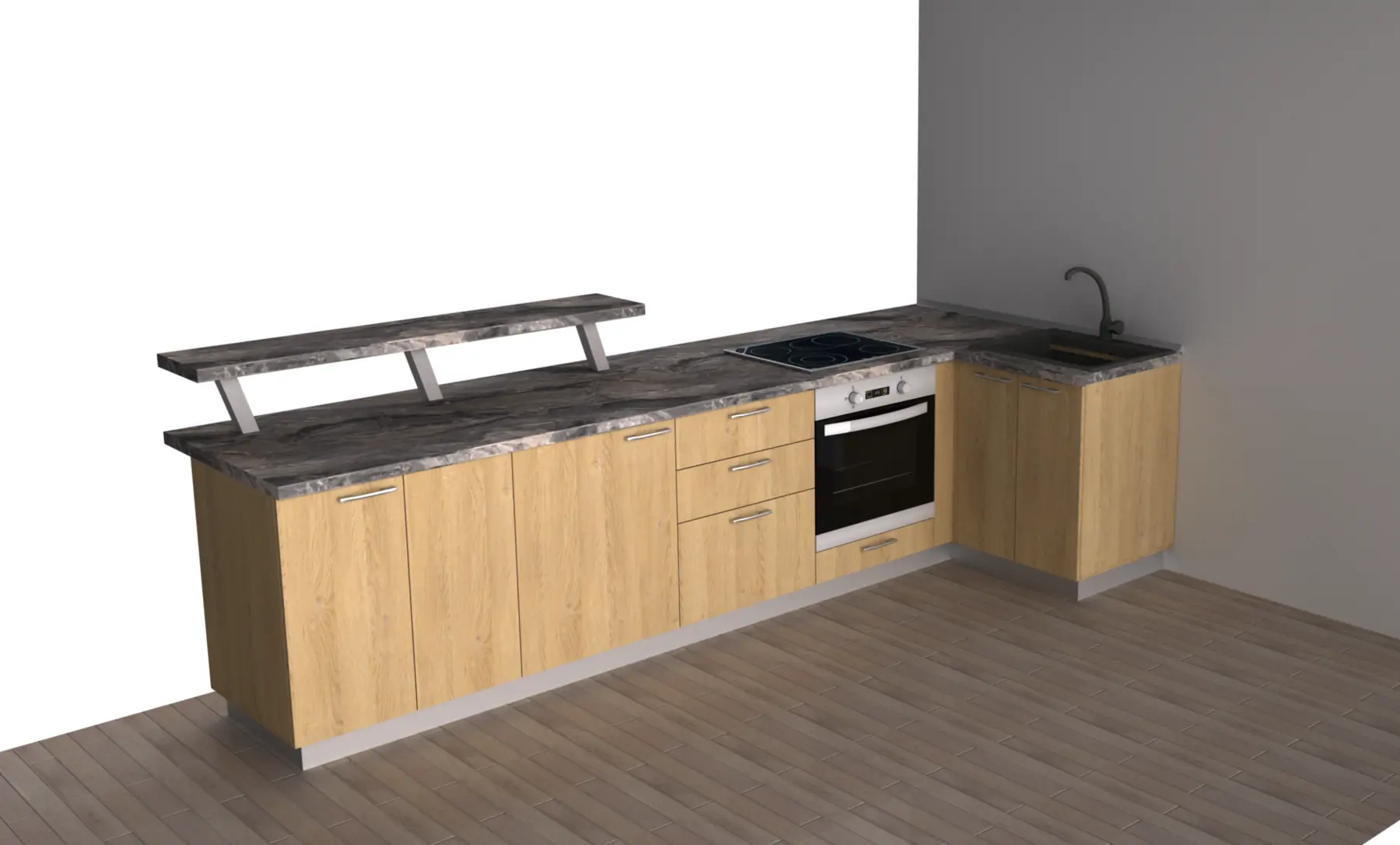 Proiecte 3D — Bucătării — randare 33